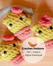 Load image into Gallery viewer, Chubby Pocket Cactus Crochet Pattern