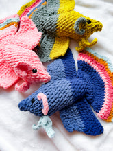 Load image into Gallery viewer, Bubbles the Betta Crochet Pattern
