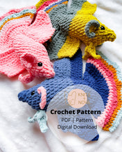 Load image into Gallery viewer, Bubbles the Betta Crochet Pattern