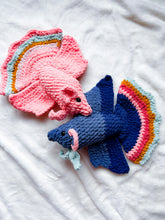 Load image into Gallery viewer, Bubbles the Betta Crochet Pattern