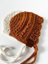 Load image into Gallery viewer, The Azalea Baby Bonnet Crochet Pattern