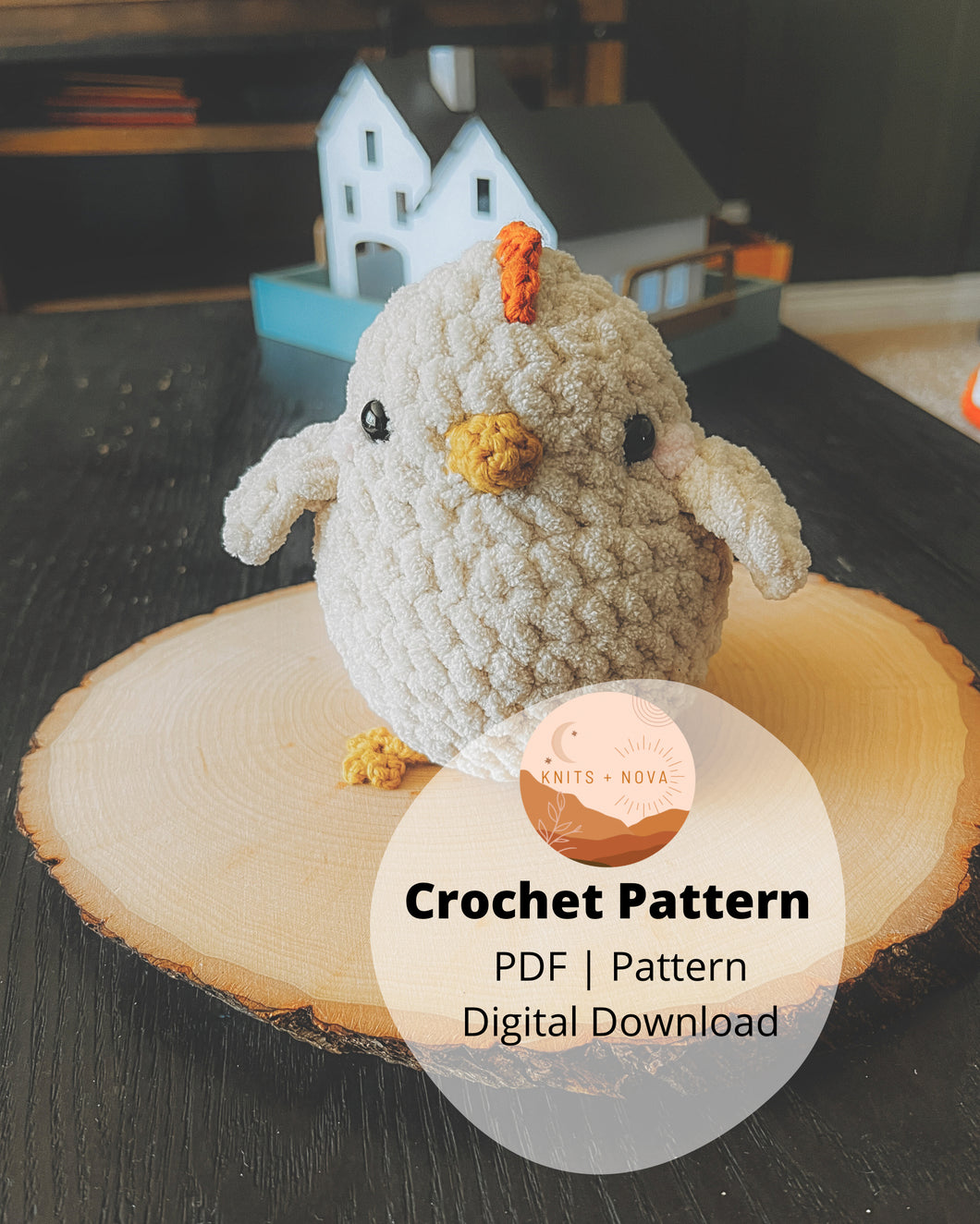 Cheeps the Chick Crochet Pattern