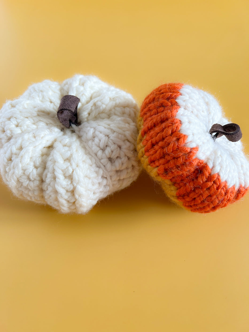 Knit Pumpkins